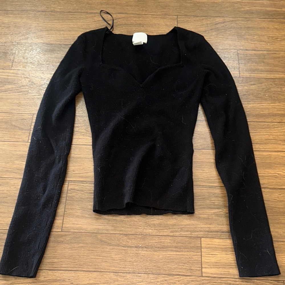 Elegant Black Women's Top